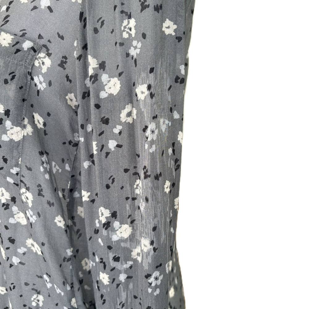Anthropologie Cloth & Stone Floral Blouse Extra Small - Picture 12 of 13